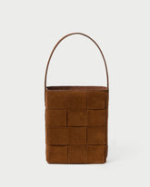 Loeffler Randall / Laith Cacao Woven Bucket Bag