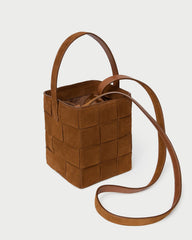Loeffler Randall / Laith Cacao Woven Bucket Bag