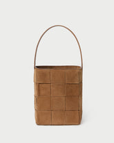 Loeffler Randall / Laith Toffee Suede Bucket Bag
