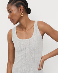 Loeffler Randall / Rylee Pointelle Tank Top