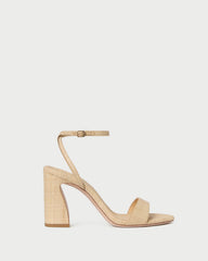 Loeffler Randall / Malia Natural Curved-Heel Sandal