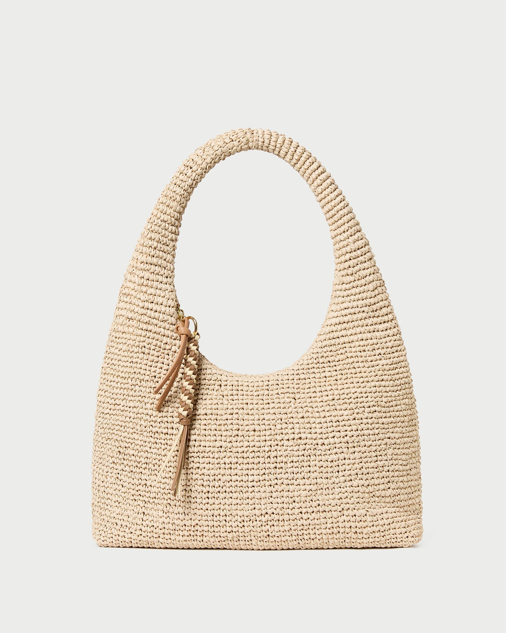 Loeffler Randall / Willow Natural Woven Hobo Bag