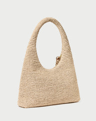 Loeffler Randall / Willow Natural Woven Hobo Bag