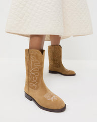 Loeffler Randall / Jett Sand Suede Calf Boot