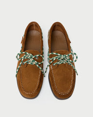 Loeffler Randall / Franco Cacao Suede Boat Shoe