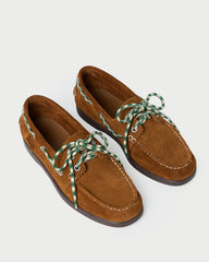 Loeffler Randall / Franco Cacao Suede Boat Shoe
