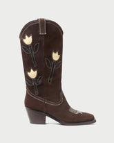 Loeffler Randall / Wilder Brown Suede Tulip Boot