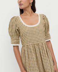 Loeffler Randall / Gillian Puff-Sleeve Dress