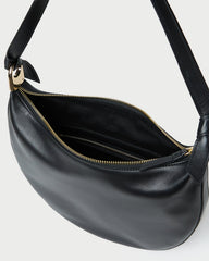 Loeffler Randall / Harlow Black Leather Shoulder Bag