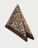 Loeffler Randall / Beverly Leopard Silk Scarf