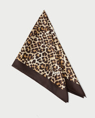 Loeffler Randall / Beverly Leopard Silk Scarf