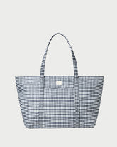 Loeffler Randall / Dina Black/White Gingham Travel Tote