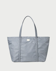 Loeffler Randall / Dina Black/White Gingham Travel Tote