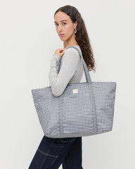 Loeffler Randall / Dina Black/White Gingham Travel Tote