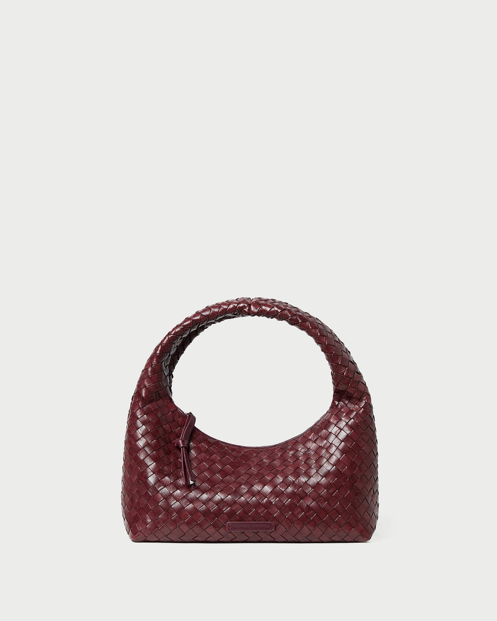 Loeffler Randall / Mercer Maroon Woven Shoulder Bag