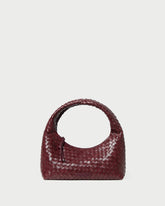 Loeffler Randall / Mercer Maroon Woven Shoulder Bag