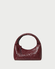Loeffler Randall / Mercer Maroon Woven Shoulder Bag