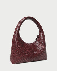 Loeffler Randall / Willow Maroon Woven Hobo Bag