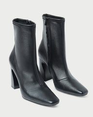 Loeffler Randall / Chloe Black Leather Ankle Boot