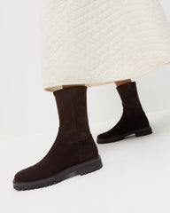 Loeffler Randall / Danny Brown Suede Lug Boot