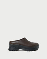 Loeffler Randall / Gemma Brown Leather Lug Mule