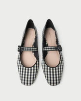 Loeffler Randall / Ginger Black/White Gingham Mary Jane