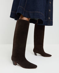 Loeffler Randall / Marley Brown Suede Tall Boot