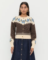 Loeffler Randall / Idris Intarsia Cardigan