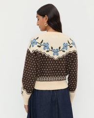 Loeffler Randall / Idris Intarsia Cardigan