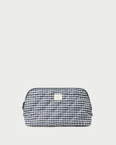 Loeffler Randall / Frances Black/White Gingham Cosmetic Pouch