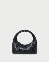 Loeffler Randall / Mercer Black Woven Shoulder Bag