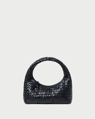 Loeffler Randall / Mercer Black Woven Shoulder Bag