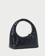 Loeffler Randall / Mercer Black Woven Shoulder Bag