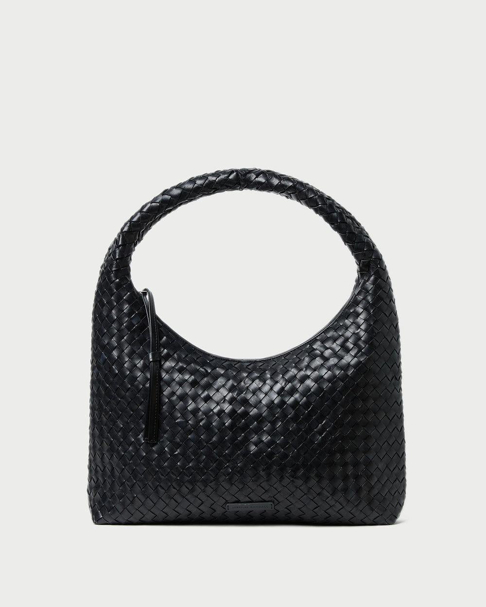 Loeffler Randall / Willow Black Woven Hobo Bag