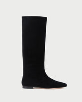 Loeffler Randall / Lillian Black Suede Tall Boot