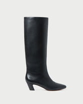 Loeffler Randall / Marley Black Leather Tall Boot