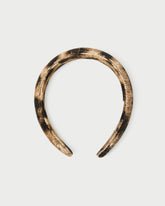 Loeffler Randall / Marina Leopard Puffy Headband