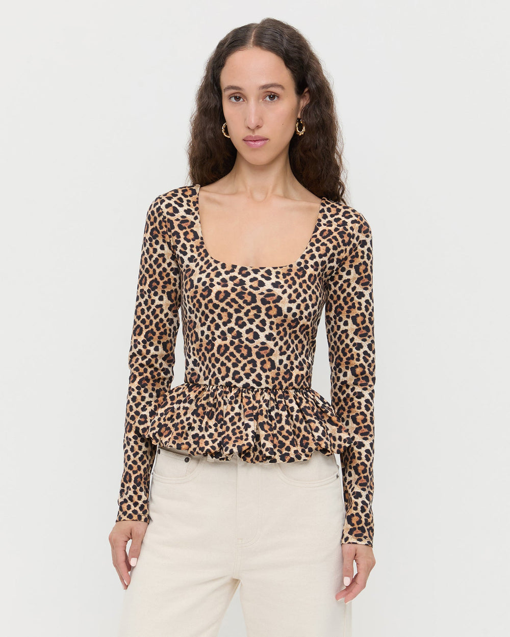 Loeffler Randall / Posie Peplum Top