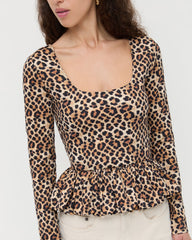 Loeffler Randall / Posie Peplum Top