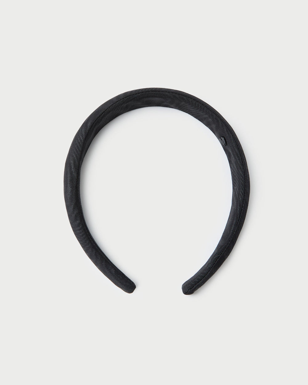 Loeffler Randall / Marina Black Moiré Puffy Headband