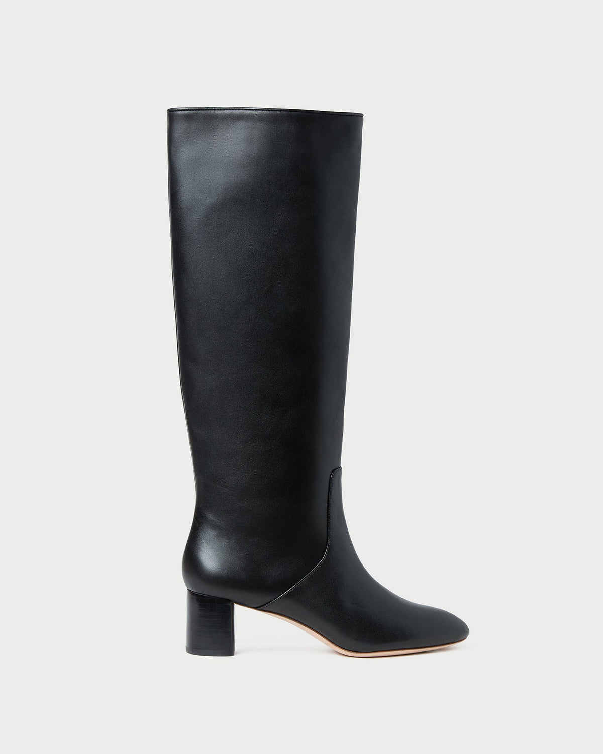 Loeffler Randall / Gia Black Leather Tall Boot