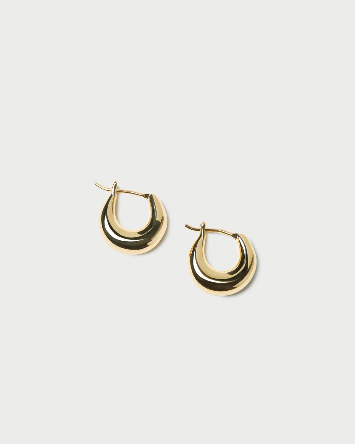 Loeffler Randall / Adeline Gold Mini Dome Hoop Earring