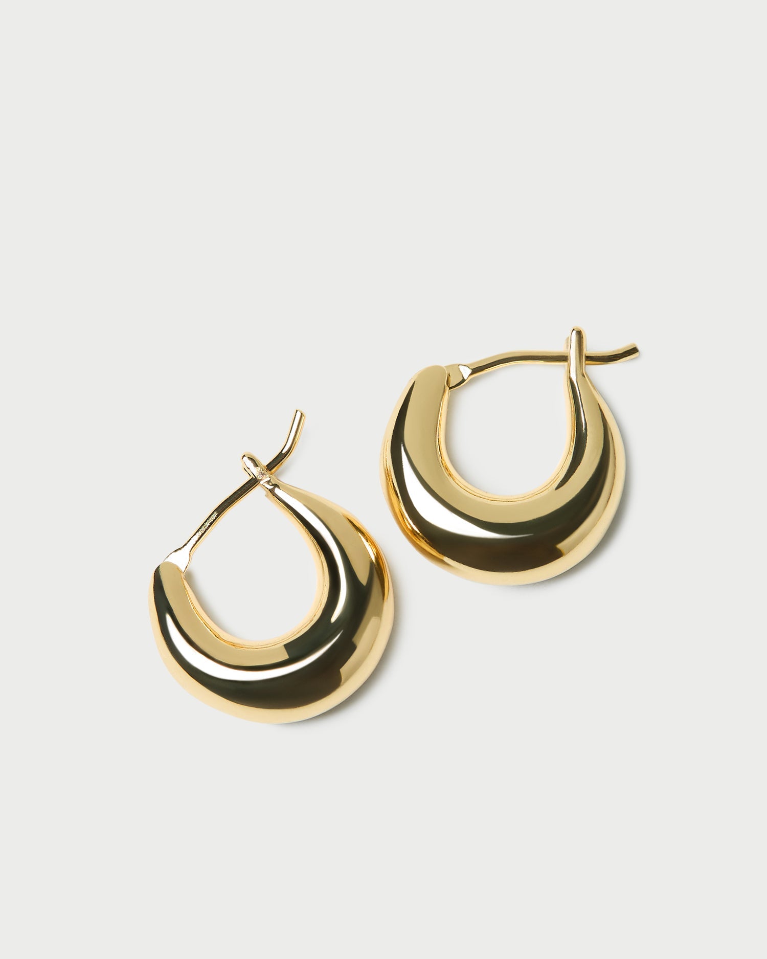 Loeffler Randall / Adeline Gold Mini Dome Hoop Earring