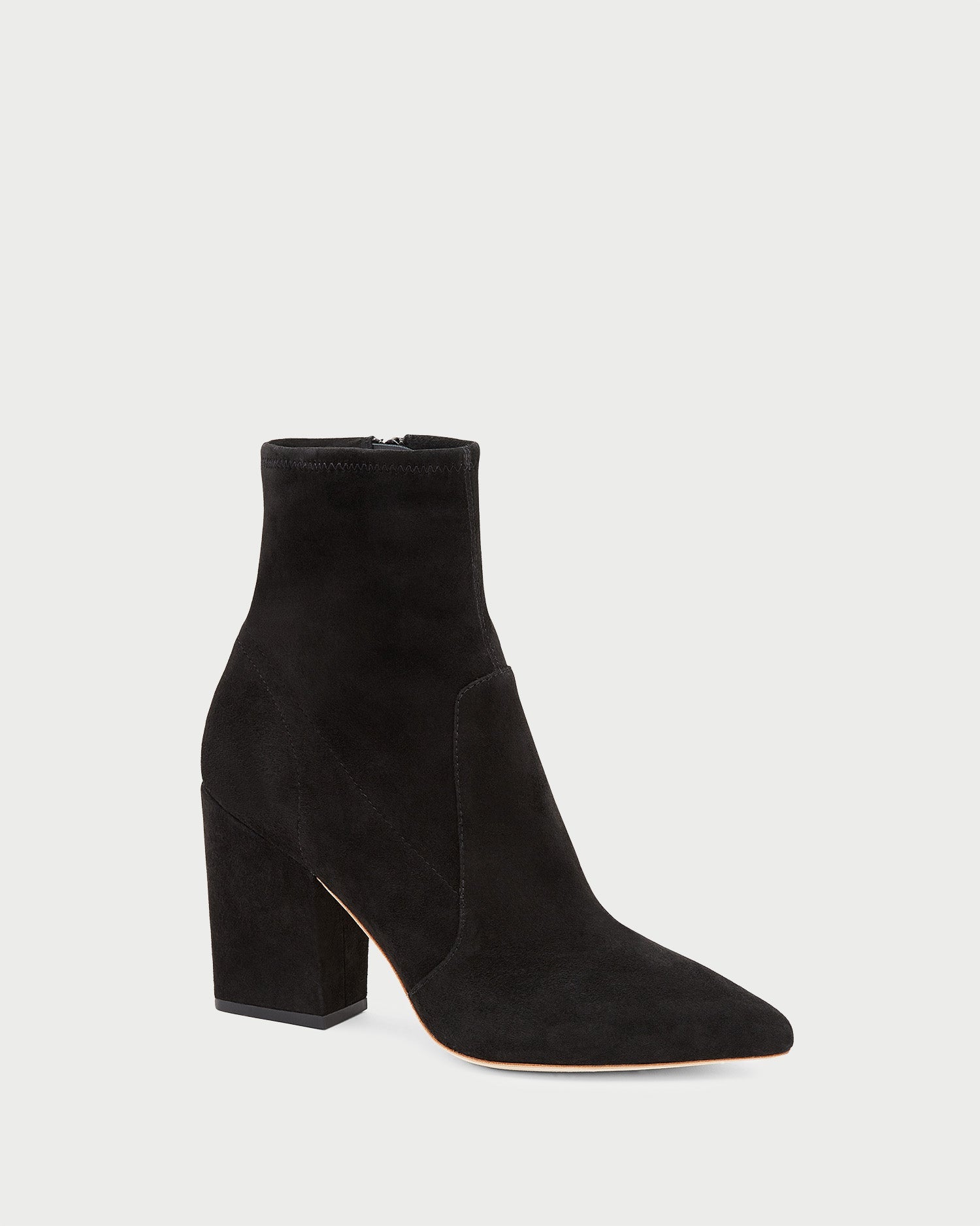 Loeffler Randall / Isla Black Suede Ankle Bootie