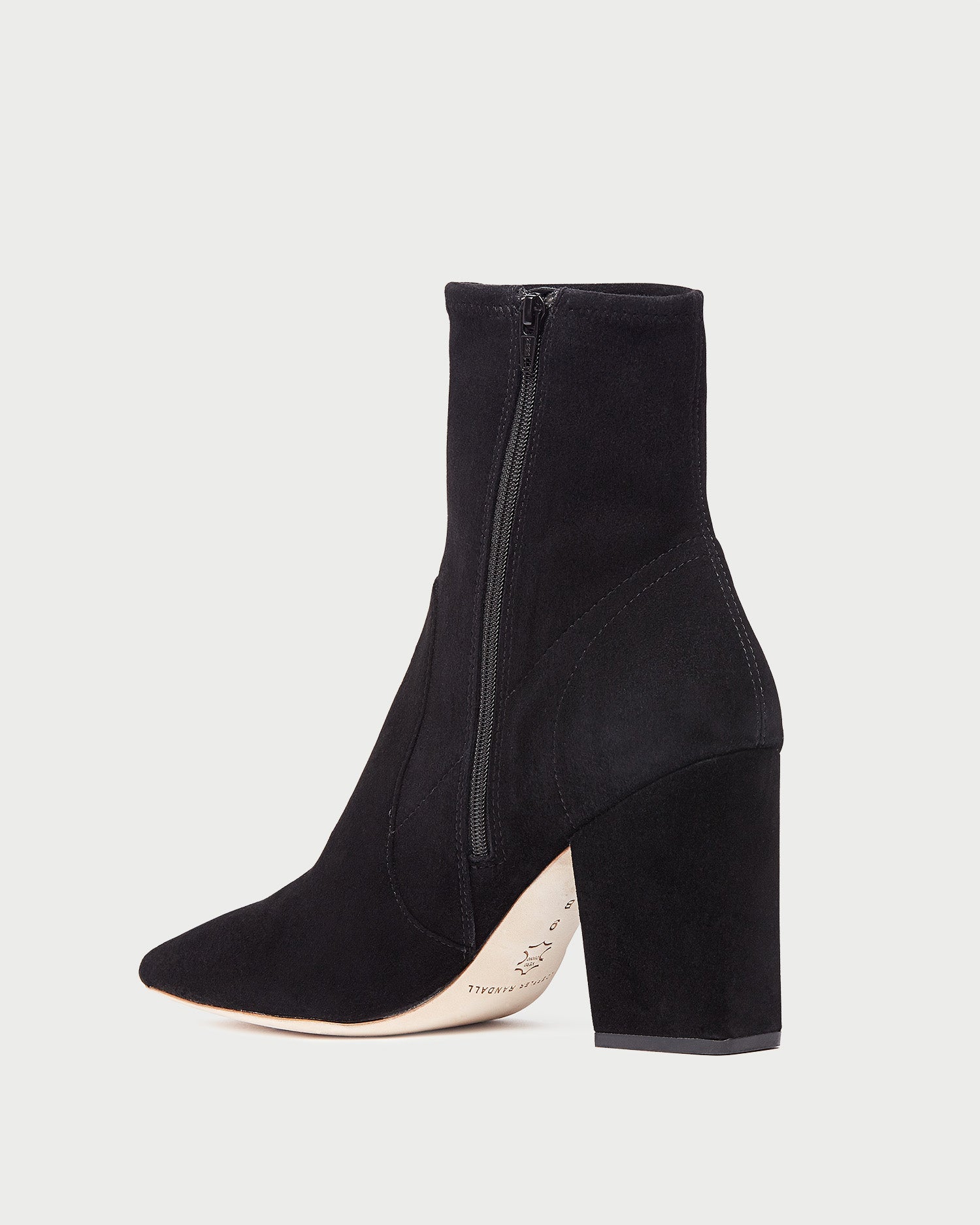 Loeffler Randall / Isla Black Suede Ankle Bootie