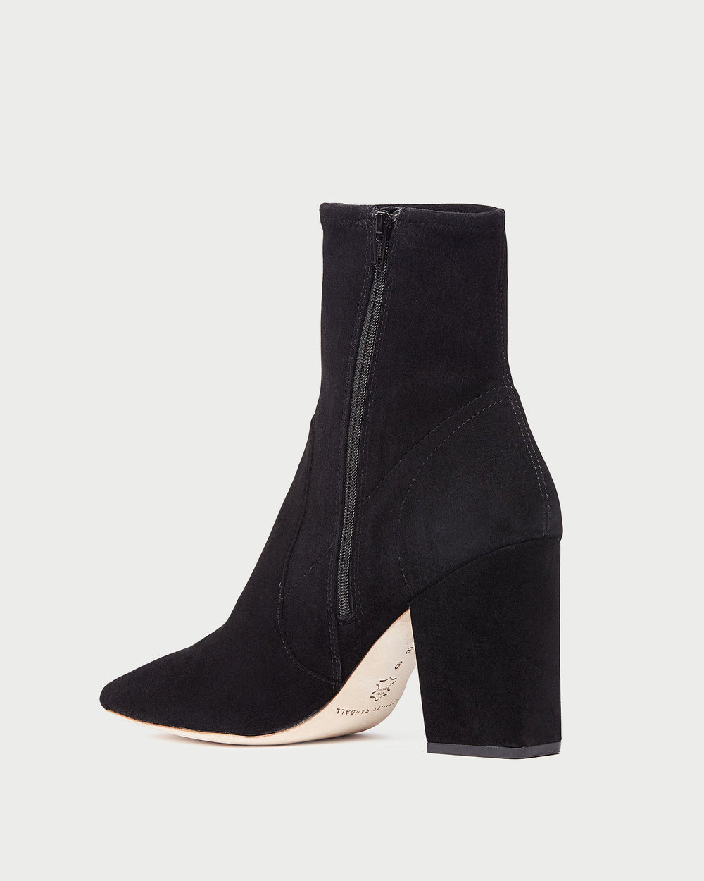 Loeffler Randall / Isla Black Suede Ankle Bootie