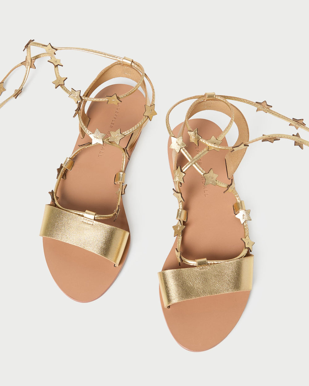 Loeffler Randall / Starla Gold Wrap Sandal