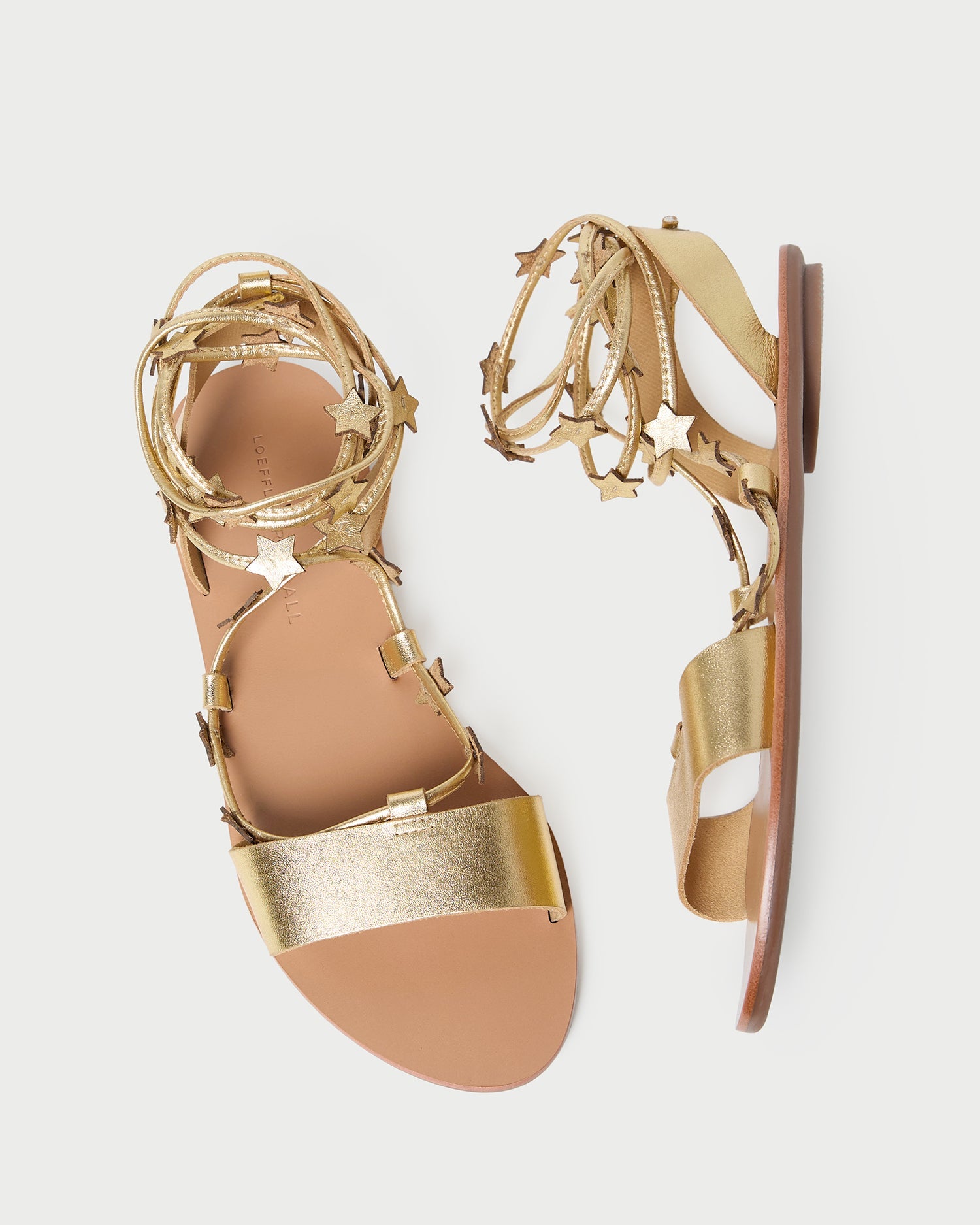 Loeffler Randall / Starla Gold Wrap Sandal
