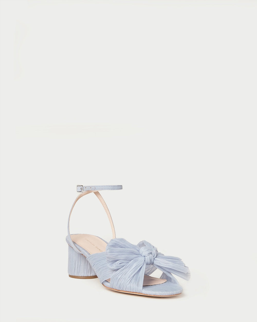 Loeffler Randall / Dahlia Blue Pleated Bow Heel