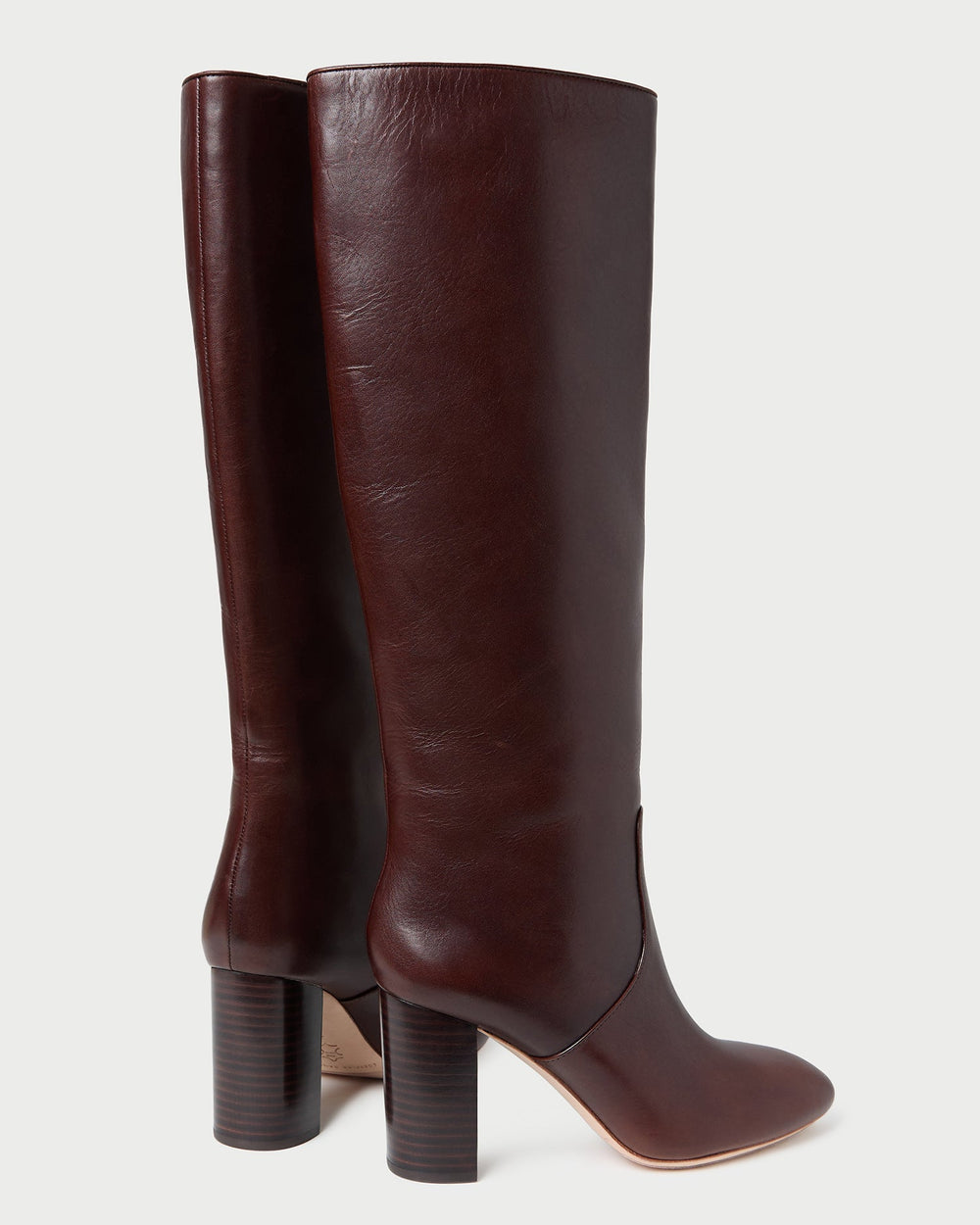 Loeffler Randall / Goldy Espresso Leather Tall Boot